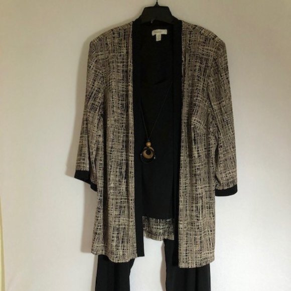 dress barn plus size pant suits